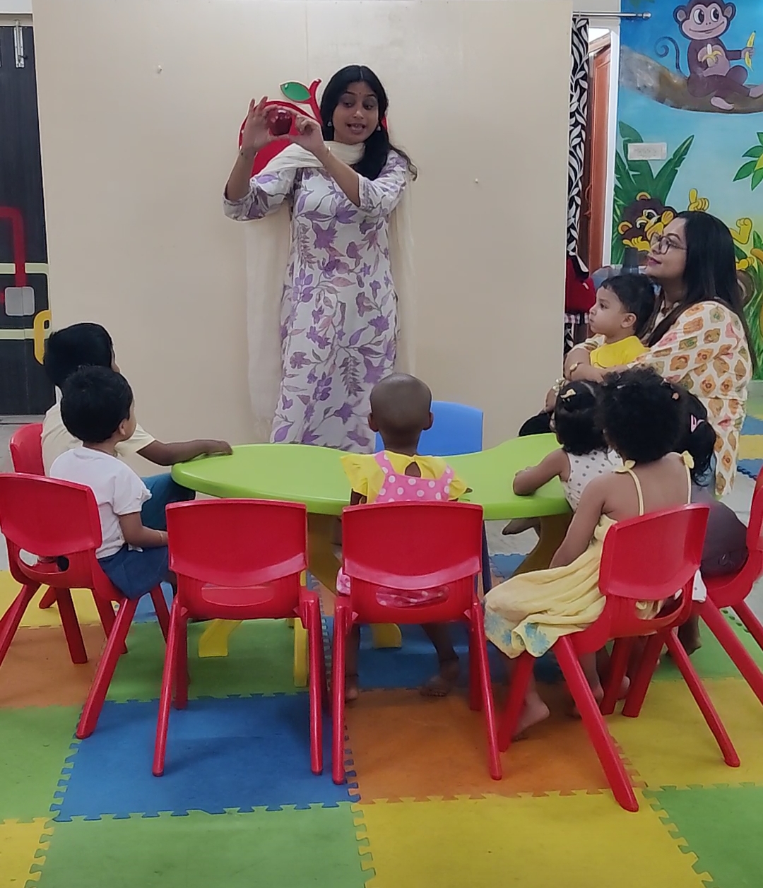 The rising sun playhouse playschool for kids in saltlake kolkata 15